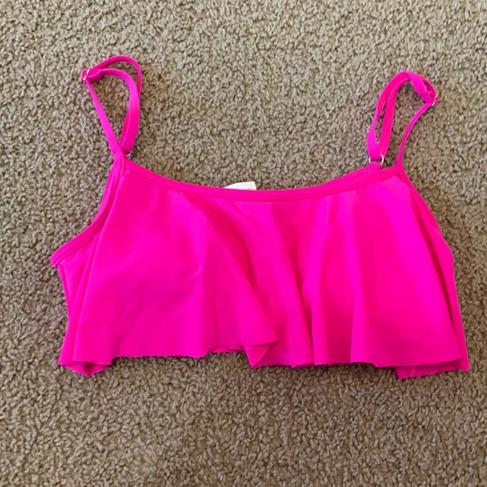 Hot pink bikini top